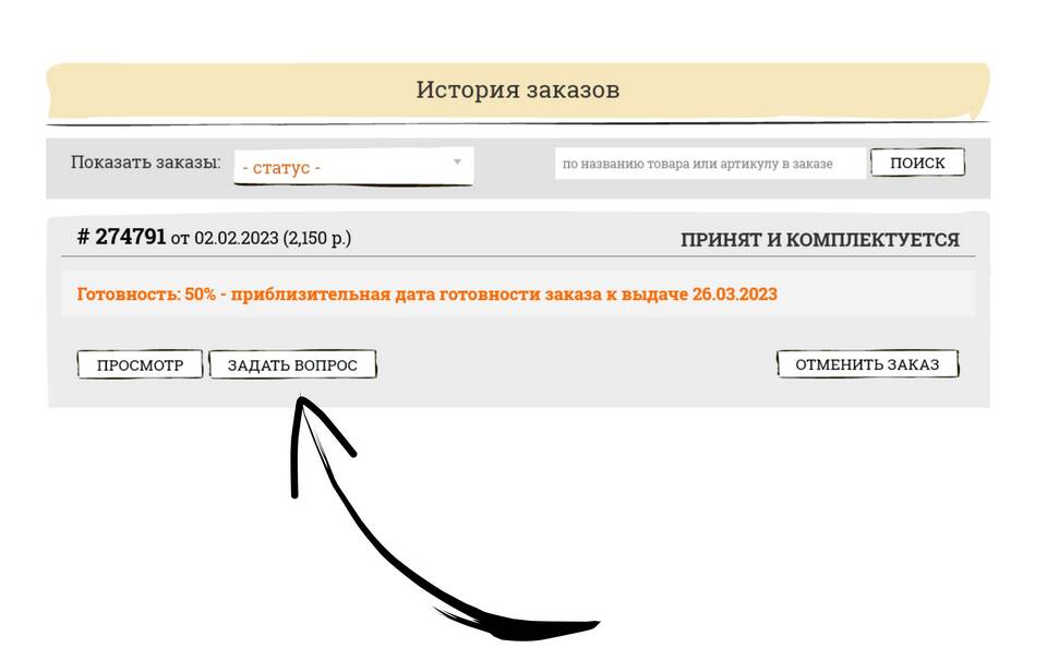 Как отказаться от заказанного товара