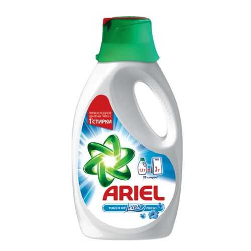 Гель для стирки Ariel touch of lenor fresh 1.9 мл в Новэкс
