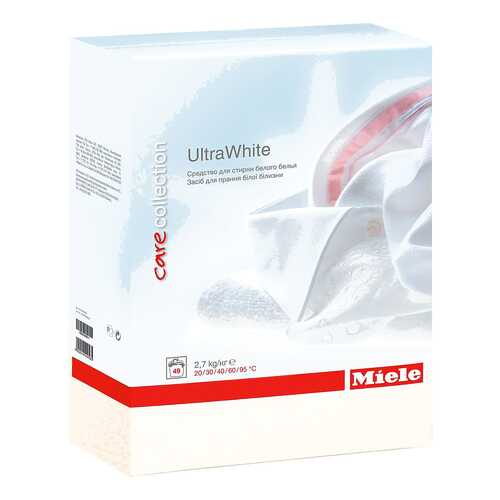 Порошок для стирки Miele ultra white 2.7 кг в Новэкс