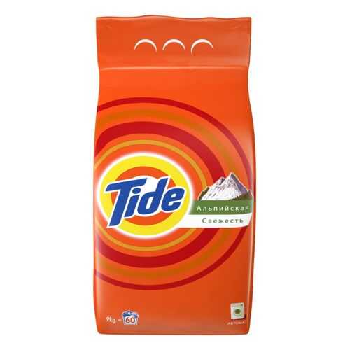 Порошок для стирки Tide альпийская свежесть автомат 9 кг в Новэкс