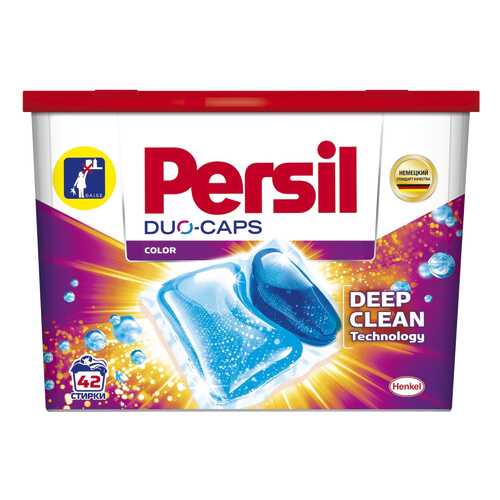 Смс persil duo-caps 42*23г color в раствор.капсулах в Новэкс