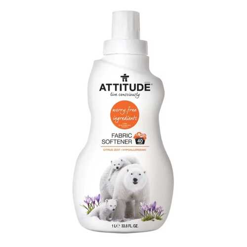Смягчитель для стирки Attitude цитрус зест 1040 мл в Новэкс
