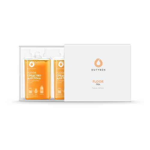 DutyBox 2 капсулы средства для мытья пола серии Floor в пенале(2*50мл) в Новэкс