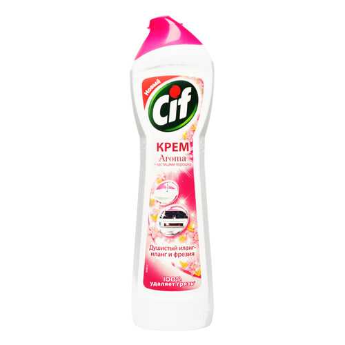 Универсальное чистящее средство Cif aroma розовая свежесть 500 мл в Новэкс