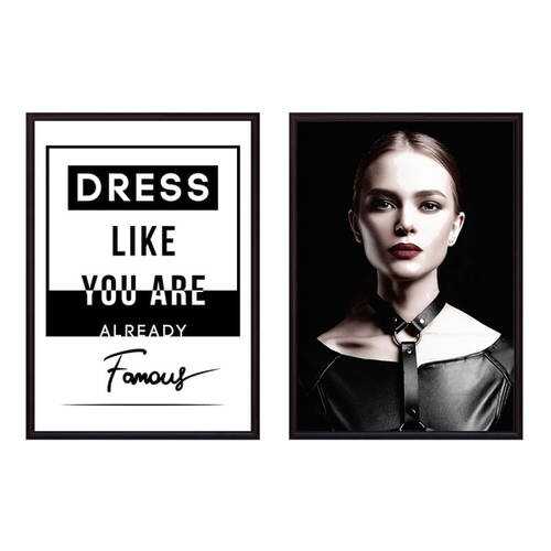 Набор постеров Коллаж Fashion №26 30х50 см в Новэкс