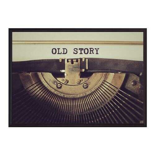 Постер в рамке Old story 21х30 см в Новэкс