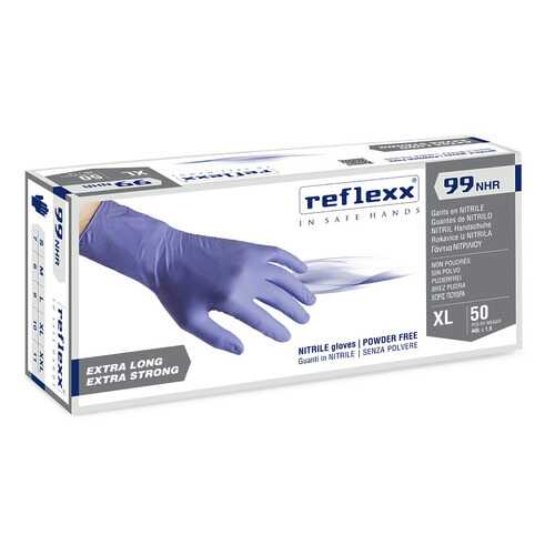 Одноразовые перчатки химостойкие сверхдлинные 29 см Reflexx R99-M в Новэкс