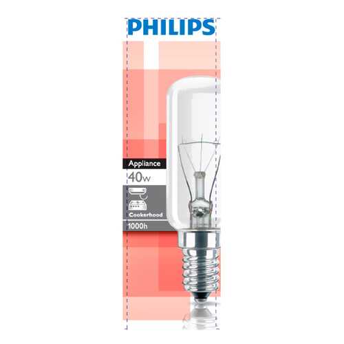 Лампа Philips Appl 40W E14 T25L CL CH в Новэкс