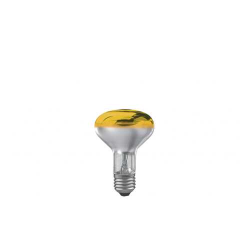 Лампа R80 рефлекторная, желтая-прозрачная E27, 60W 25062 в Новэкс