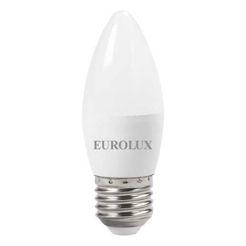 Лампа светодиодная EUROLUX LL-E-C37-6W-230-2,7K-E27 в Новэкс