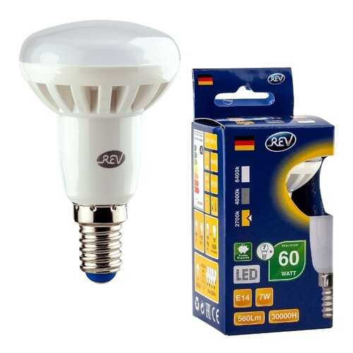 Лампочка светодиодная LED, рефлектор Е14 7W 2700K теплый свет в Новэкс