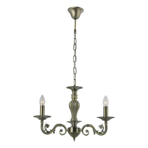 Люстра подвесная 3*60Вт Е14 IMEX KL.29231-3-P AB в Новэкс