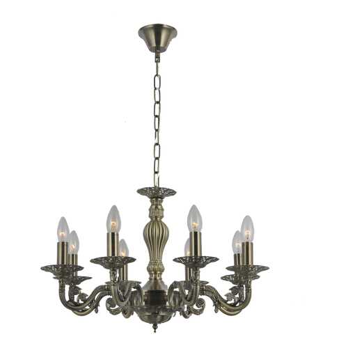 Люстра подвесная 8*60Вт Е14 IMEX KL.29231-8-P AB в Новэкс