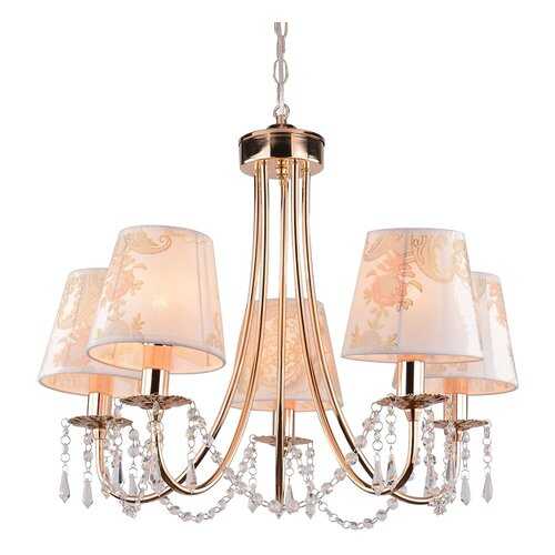 Люстра подвесная Arte Lamp A5008LM-5GO в Новэкс