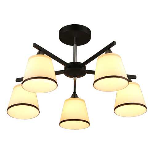 Люстра потолочная 5*60Вт Е27 IMEX MD.3212-5-S BK в Новэкс