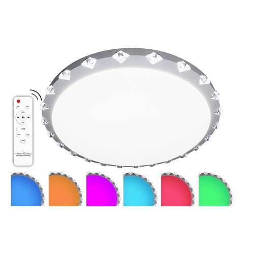 Люстра RGB 80W Natali Kovaltseva, LED LAMPS 81074 Управление с пульта ДУ в Новэкс