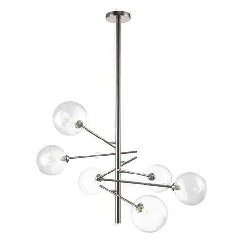 Подвесная люстра Crystal Lux MARCOS SP6 NICKEL в Новэкс