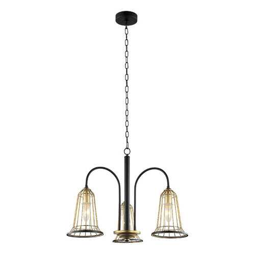 Подвесная люстра Lumien Hall 4018/3P-BK-GD в Новэкс