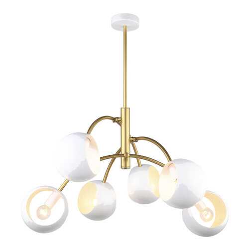 Подвесная люстра Lumien Hall 4035/6P-GD-WT в Новэкс