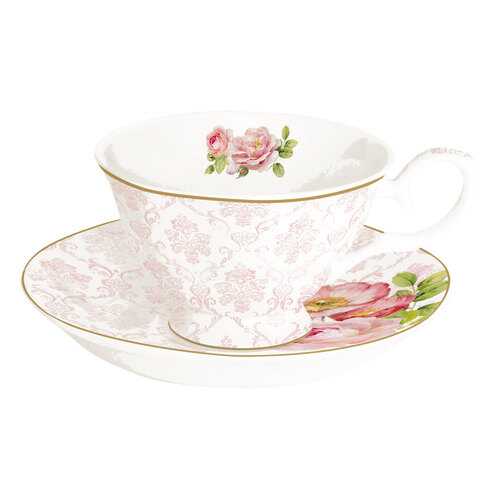 Чайная пара EASY LIFE Floral Damask R0356/FLDA 1 пер. в Новэкс
