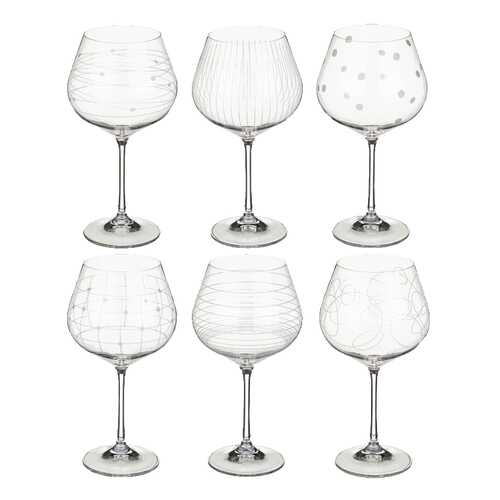 Набор бокалов Bohemia Crystal Виола Микс 674-418 в Новэкс