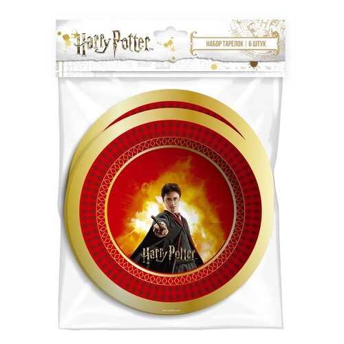 Набор бумажных тарелок ND Play Harry Potter 180 мм 6 штук в Новэкс