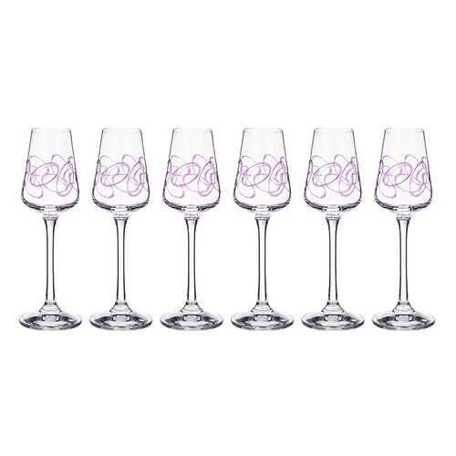 Набор рюмок Bohemia Crystal sandra 65 мл 6шт в Новэкс