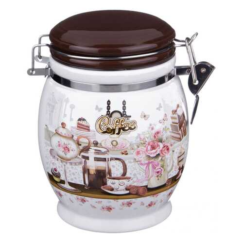 Емкость для сыпучих продуктов AGNESS, Coffee, 0,75 л в Новэкс