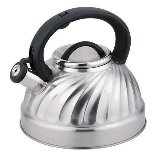 Чайник для плиты ALPENKOK AK-500/1, 3,0л нерж, со свистком (индукция) (12) в Новэкс