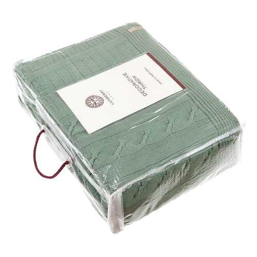 Плед Luxberry Imperio 233 200 х 220 см зеленый бархат в Новэкс