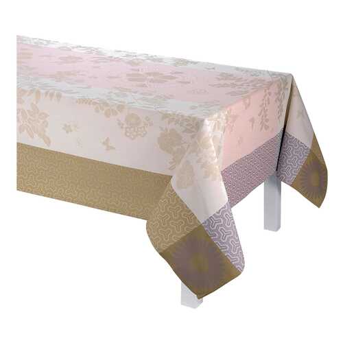 Скатерть Le Jacquard Francais Asia Mood 175х250 см, 100% хлопок Розовый в Новэкс