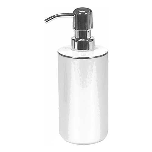Дозатор для жидкого мыла Kleine Wolke Noblesse White Silver в Новэкс